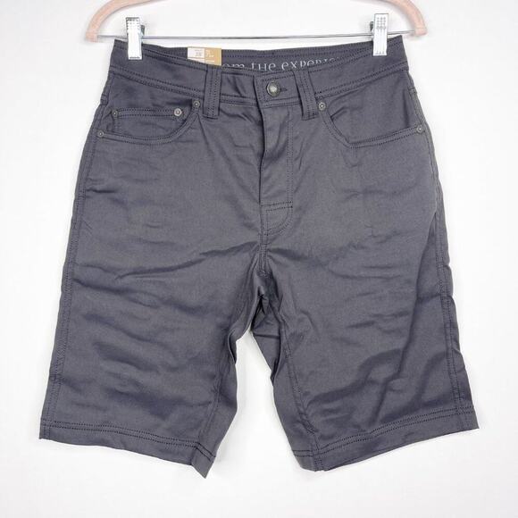 2/$30 NWT prAna Brion Short 11 inch 28 Charcoal Abrasion Resistant Reinforced - Picture 4 of 16